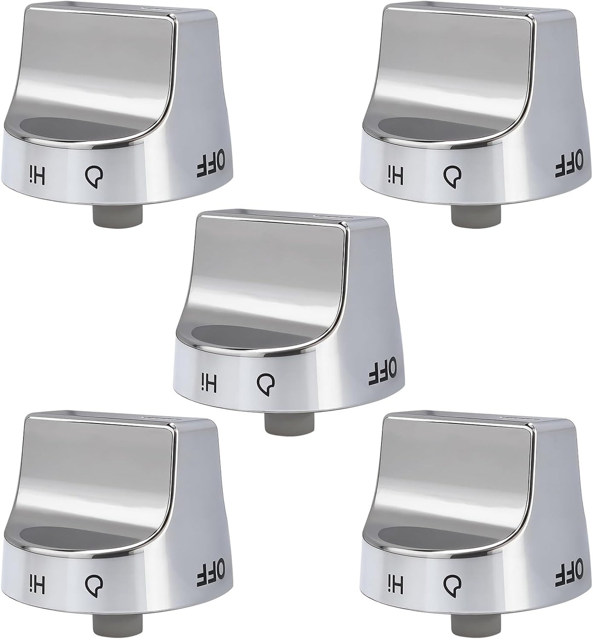 5PC W11620567 Range Control Knob Fits for Whirlpool KitchenAid Maytag Ranges W11620567 Control Knob Replaces 4981570 PS16745048 EAP16745048