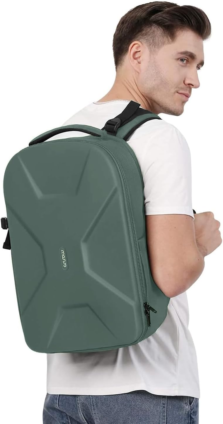 Camera Backpack, DSLR/SLR/Mirrorless Photography Camera Bag | 15-16 inch Waterproof Hardshell Case with Tripod