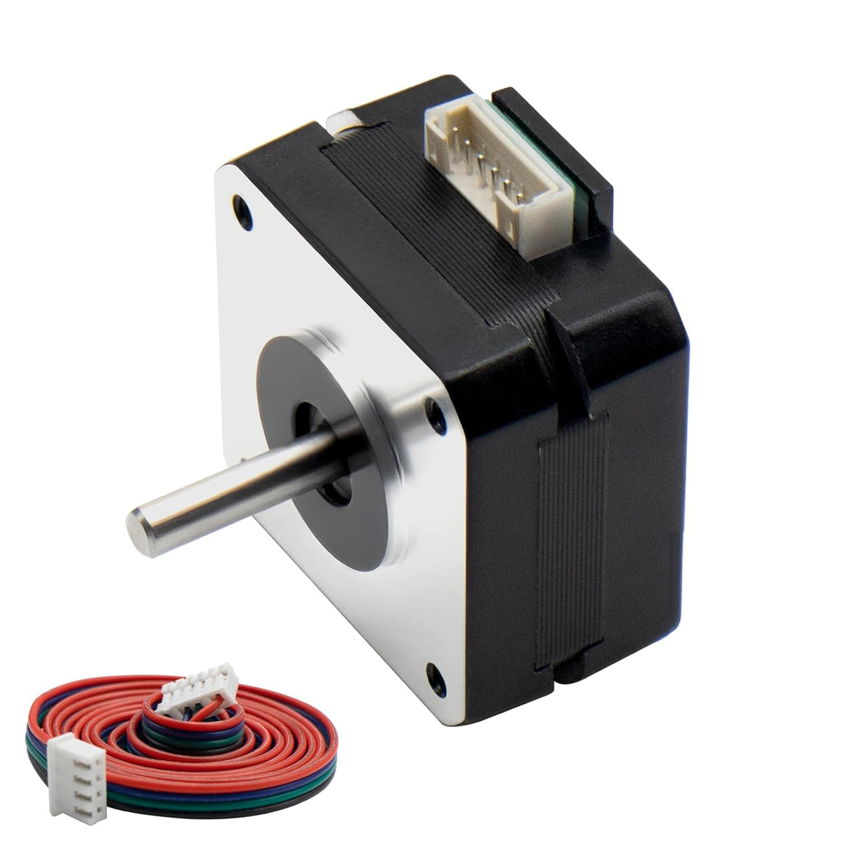 MAKERELE Nema 17 Stepper Motor Bipolar 1.3A, 23mm Body (1PC)