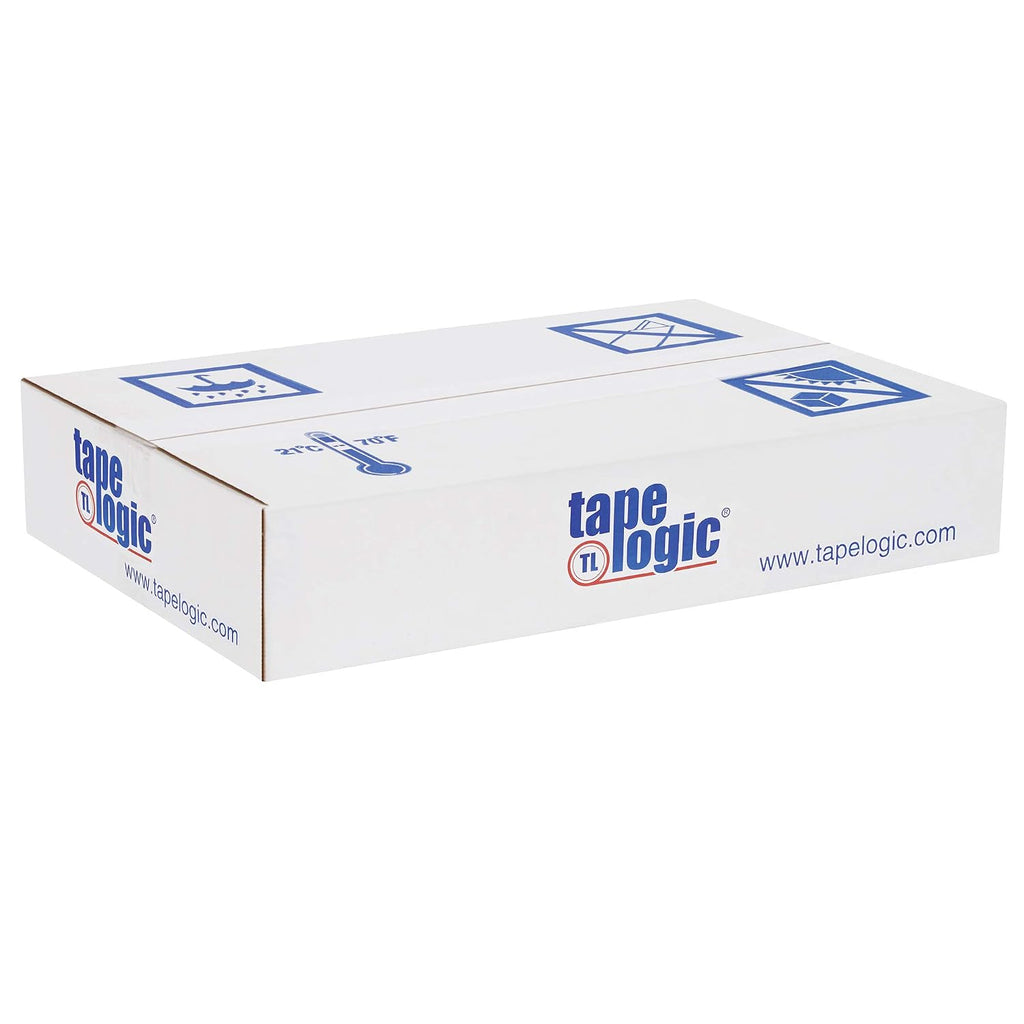 2 Inch x 110 Yards Clear Hot Melt Packing Tape, 2.2 Mil Thick, Pack of 6 Rolls