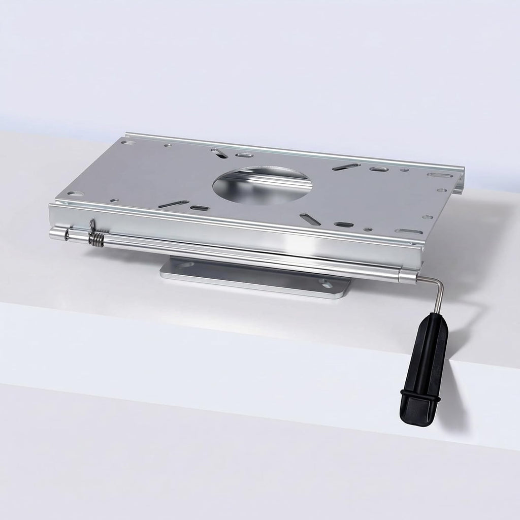 Aluminum Fore & AFT Boat Seat Slider,Universal Fit for Most Standard Boat Seat Pedestal Bases