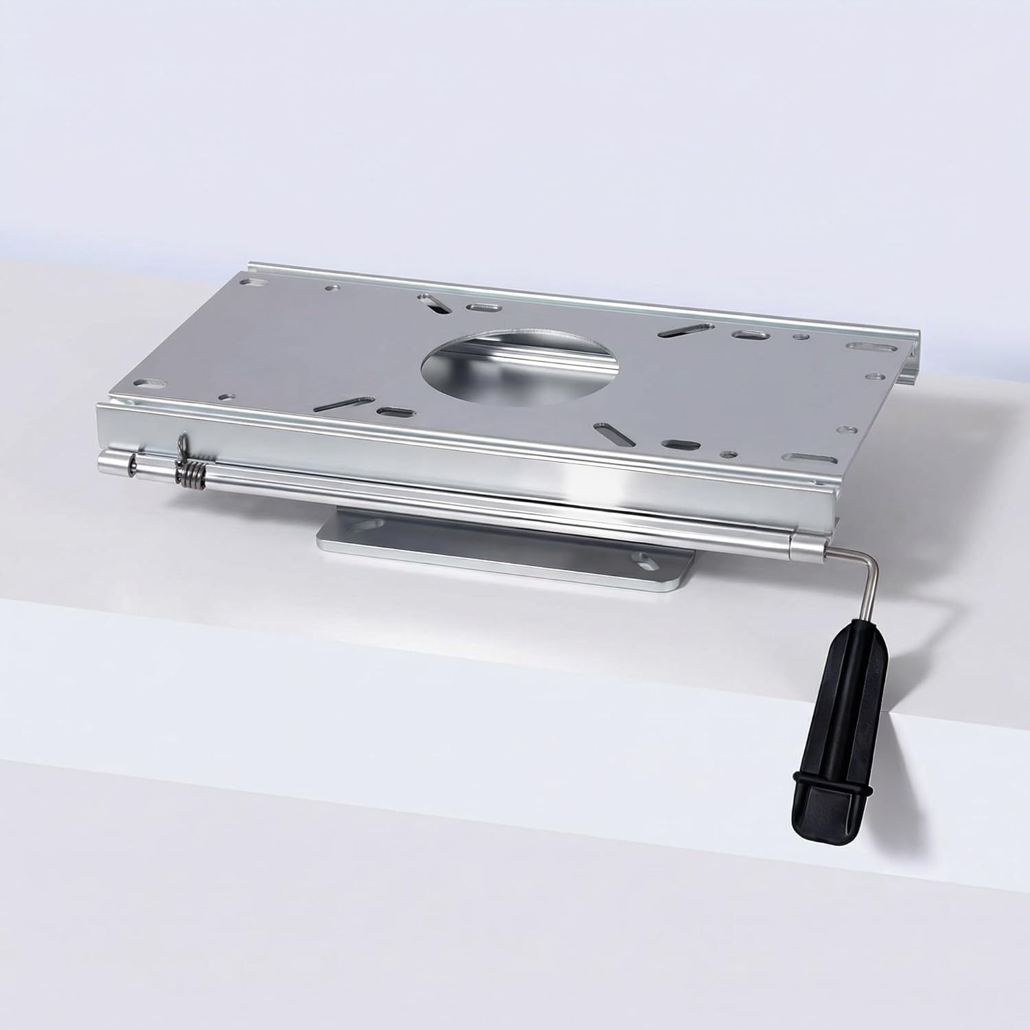 Aluminum Fore & AFT Boat Seat Slider,Universal Fit for Most Standard Boat Seat Pedestal Bases