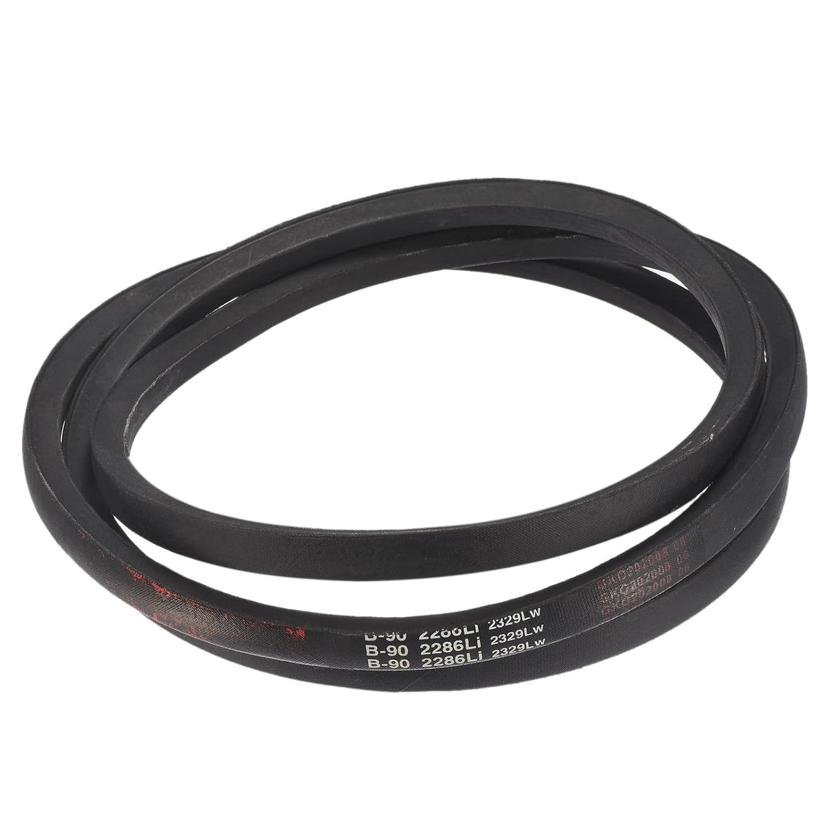 Uxcell 3 Pack B90 Classic V-Belt, 93" Outside Circumference, Black, Industrial Rubber V-Belt, B Profile, for Machinery Equipment