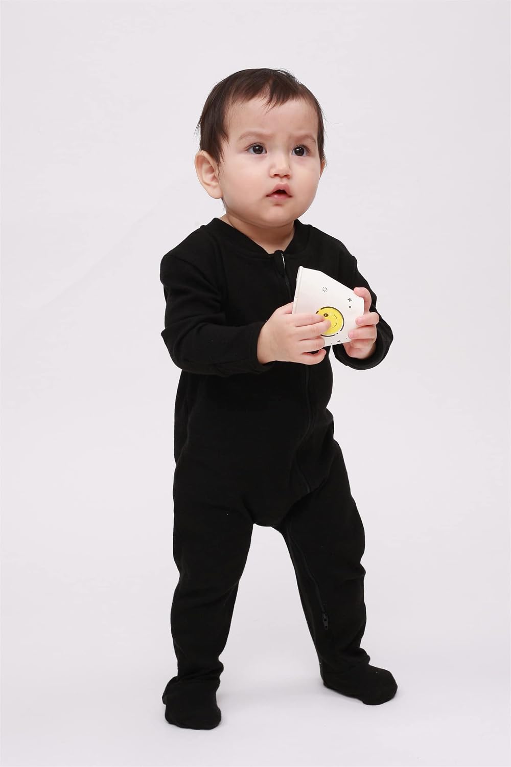 Baby Kids Sleep and Play Baby Cotton Sleeper Zip Front Footed Pajamas 0-12 Month