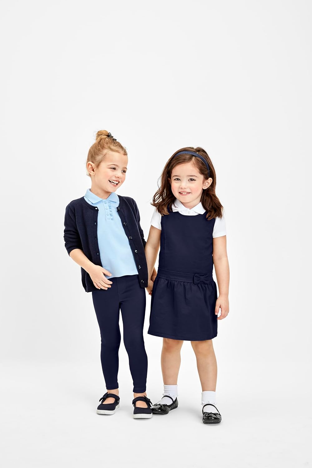 Baby Girls and Toddler Girls Short Sleeve Ruffle Pique Polo, Daybreak, 5T
