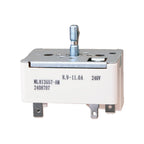 WB23K10003 Infinite Control Switch for GE 8" Electric Cooktop Burner