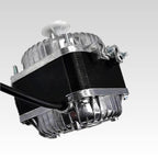 Shaded Pole Motor - 18W, 120V, 60Hz. for Small Ventilation and Refrigeration Equipment, Radiator and Evaporator. AC Fan Motor with Powerful 1.01A (YZF18-25)