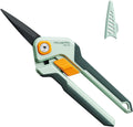 Garden Scissors Pruning Shears Sharp Stainless Steel Non-Stick Teflon Coating Blade for Precise Cuts Garden Snip