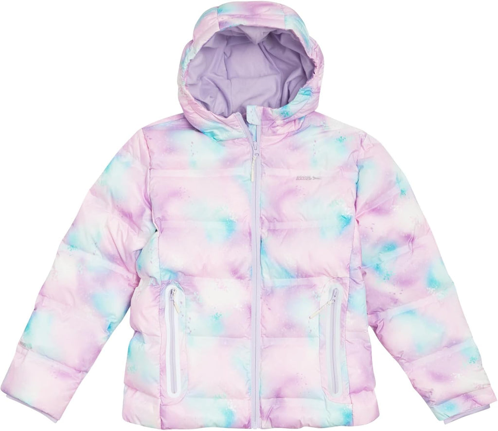 Eddie Bauer Girls' Winter Jacket - Heavyweight Quilted Down Jacket - Insulated Hooded Outerwear Coat for Girls (5-20)