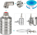 Float Valve,1/2" to 1'' water level control float valve, 304 Stainless Steel Fully Automatic water shut off valve