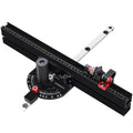 GOINGMAKE Table Saw Miter Gauge for Table Saw with Micro Adjust Flip Stop