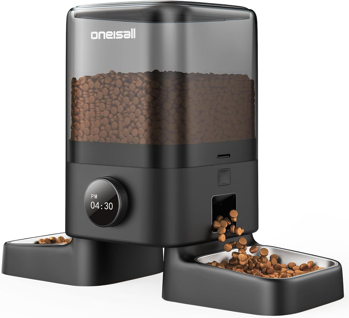 Automatic Cat Feeder for 2 Cats Pets, 20 Cups/5L