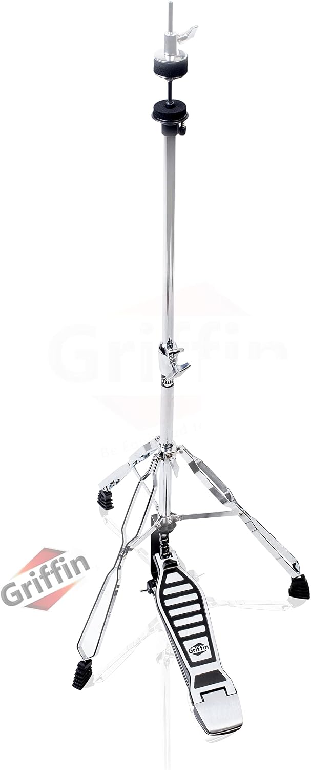 6 Piece Drum Hardware Pack (Percussion TiltPro X Edition) – Full Stand Kit with Snare, Hi-Hat, Cymbal Boom, Kick