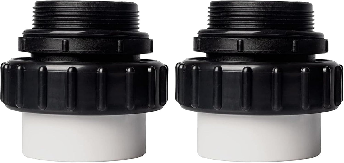 TonGass (2-Pack) 2" MIP x 2.37" PVC Hi-Temp Unions