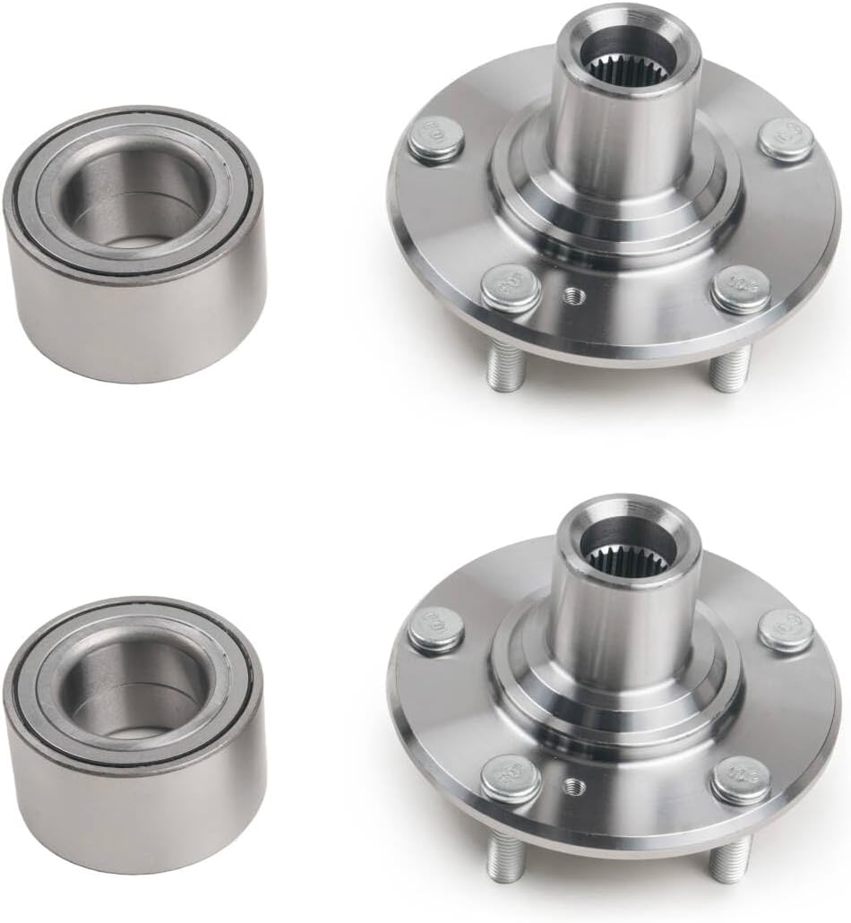2 Front Wheel Hub Bearing Assembly not Fit 2.4L Si or EX-L Model