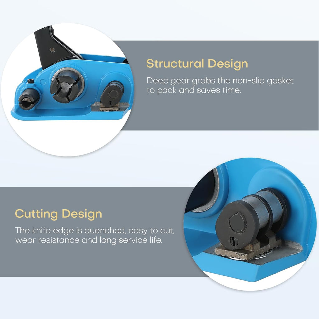 Poly Strapping Tensioner & Cutter Manual Strapping Tools (Blue)