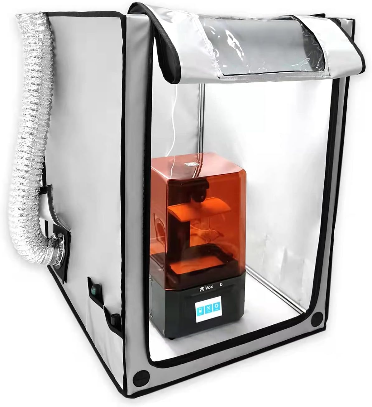 3-in-1 Multifunctional 3D Printer Enclosure Laser Engraver Eye Protective Shield Cover Resin 3D Printer Fireproof