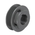uxcell BK25-1 V-Belt Sheave 1" Bore, x 2.65" OD, Single Groove Web Sheave
