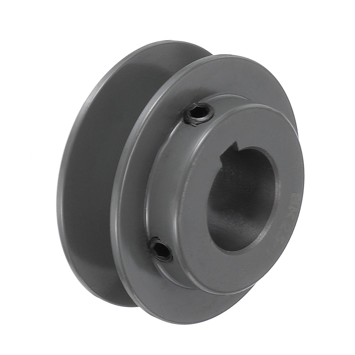 uxcell BK25-1 V-Belt Sheave 1" Bore, x 2.65" OD, Single Groove Web Sheave