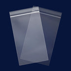 1000 Count - 6" x 9" Clear Reclosable Zip Plastic Poly Bags