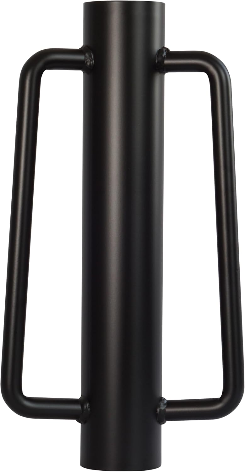 Fence Post Driver, Heavy Duty Hand Post Pounder with Handle - Use for Metal U Posts, T Posts, Garden Fence (12 Lbs)