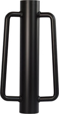Fence Post Driver, Heavy Duty Hand Post Pounder with Handle - Use for Metal U Posts, T Posts, Garden Fence (12 Lbs)