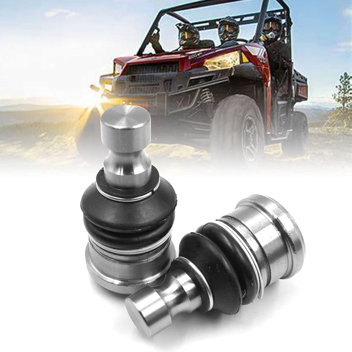 7061220 Ball Joint 4Pcs Compatible with 2009-2020 Polaris