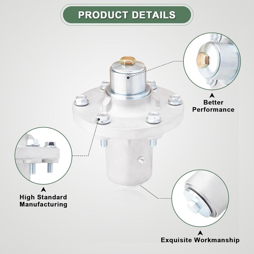 1761761 Replace Spindle Assembly Fits for Simplicity Cou rier XT Ferris 500S Sna pper 360Z with 61" Deck