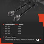 A-Premium 2 x Front Inner Tie Rod Ends, Compatible with Lexus