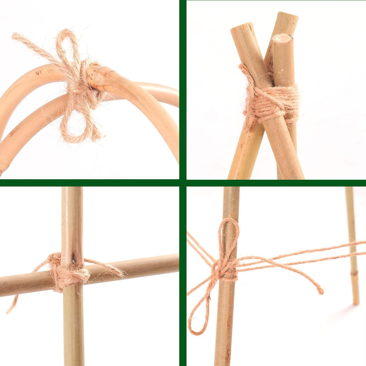 Garden Twine for Climbing Plants, Jute Twine 200 Feet 3mm 4ply