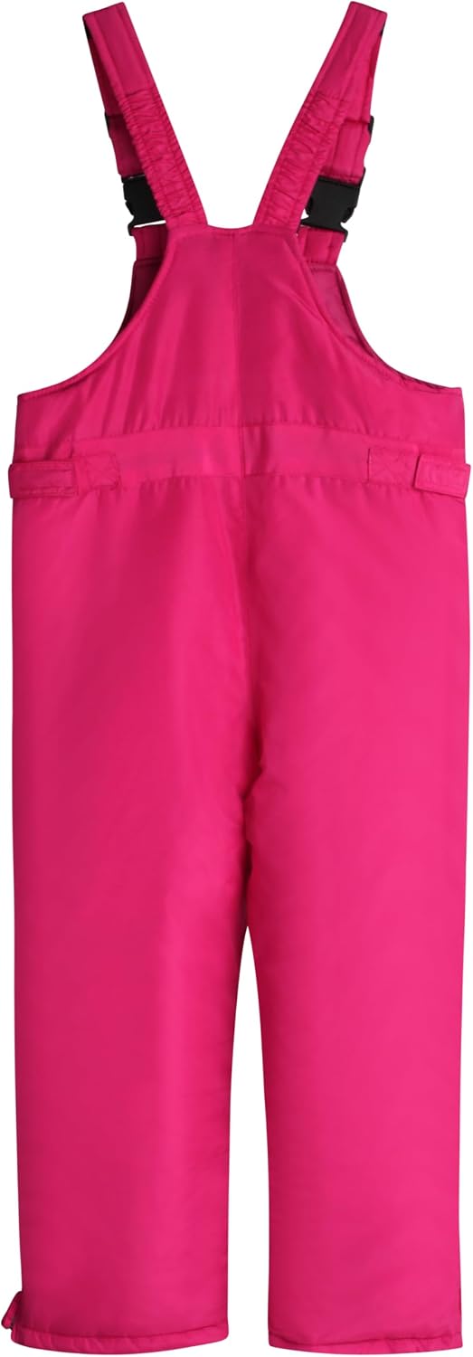 Kids Snow Bib - Insulated Winter Bib Overalls for Girls and Boys | Warm Winter Play Gear, Adjustable Waistband, Cozy