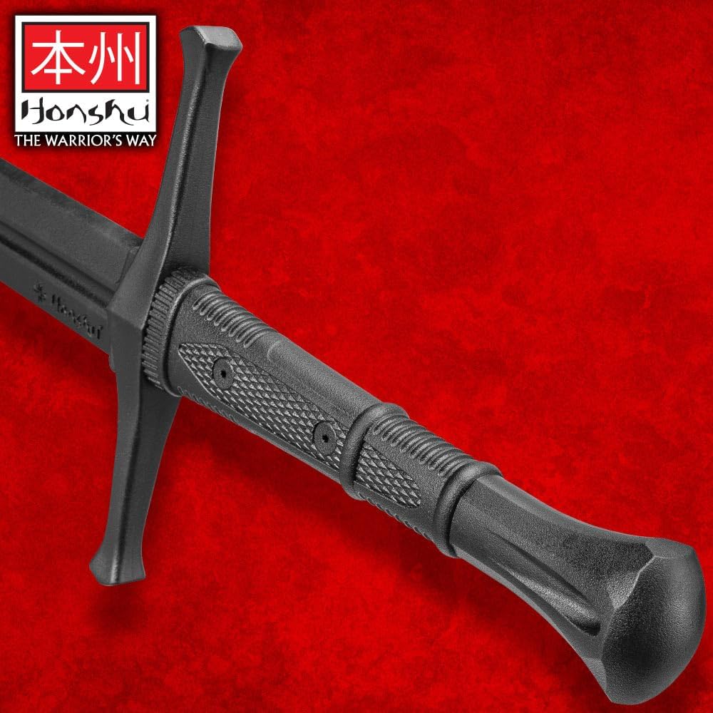 Polypropylene Bokken Training Sword Broadsword | 43 1/2" Blunt Longsword | Practice Swords for Sparring | Balanced &