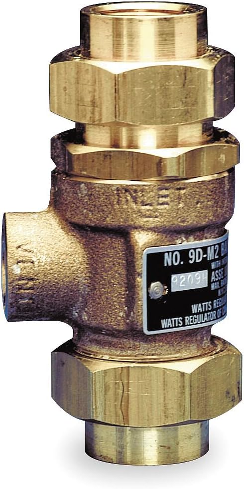 Watts Brass & Tubular #9D-M3 1/2 1/2" Backflow Preventer