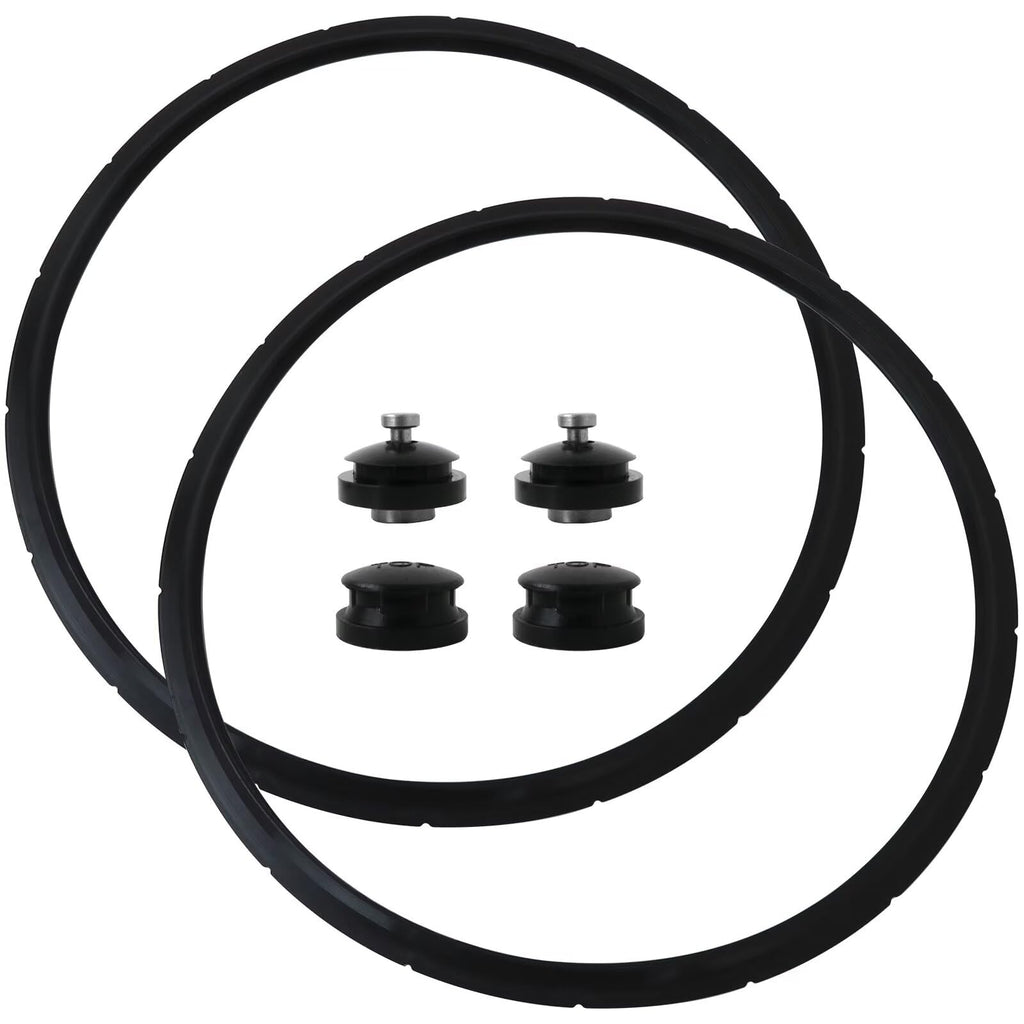 WELURE Cooker Replacement Sealing Ring Set Compatible for Presto Pressure Canner - Includes Safety Components