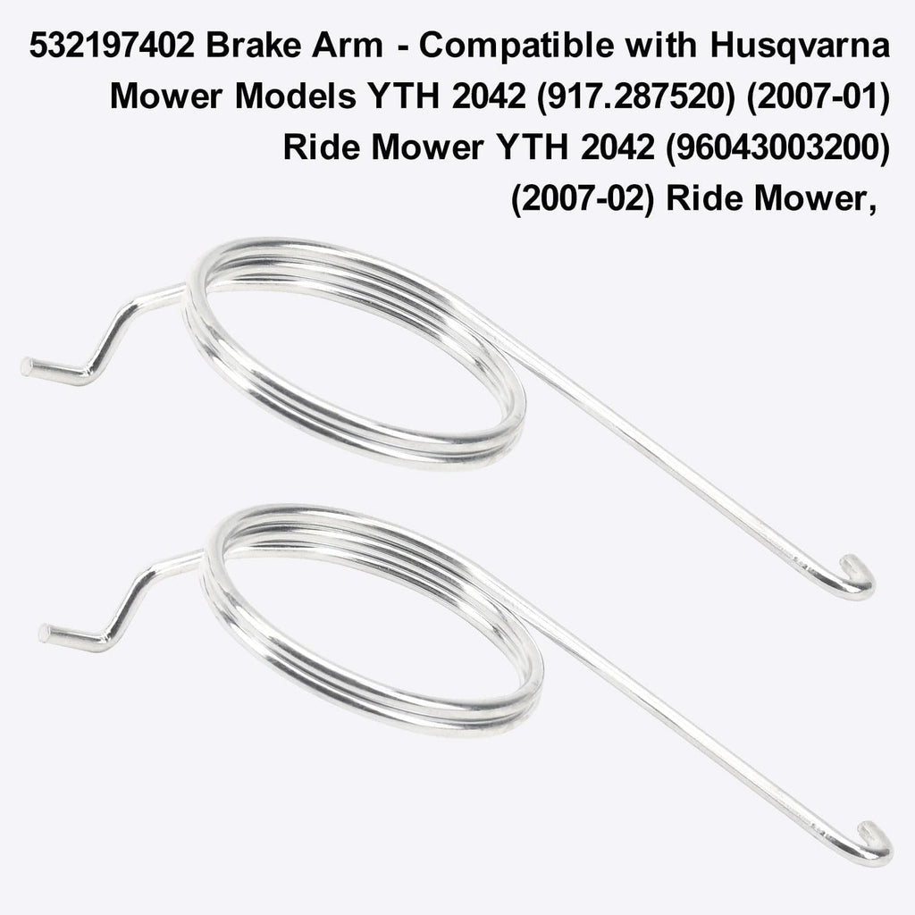 532197402 532199478/532199470 Brake Arm Kit for Husqvarna Craftsman Poulan | Compatible with Husqvarna AYP Craftsman