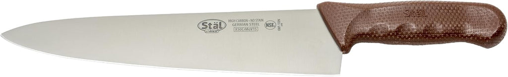 10" Brown Chef's Commercial-Grade Knife
