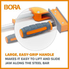 31" Parallel Clamp Set, 2 Pack of Woodworking Clamps with Rock-Solid, Even Pressure, 571131T