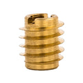 E-Z LOK Knife Thread Insert for Hard Wood, 8-32, 0.375 in, 25 ct