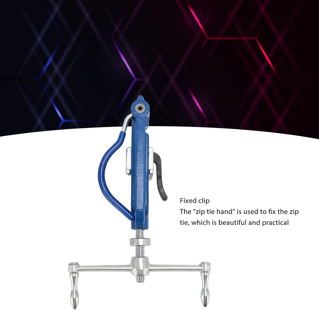 Steel Strap Bander Kit, Stainless Steel Strapping Tool, Coordinated Operation Knob Ergonomic Handle Tool with Secure