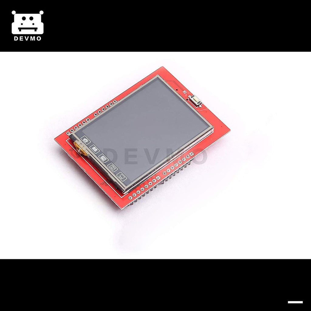 DEVMO LCD Display Module, 2.4" ILI9341 240X320 TFT LCD Display with Touch Panel LCD Compatible with Ar-duino UNO MEGA2560