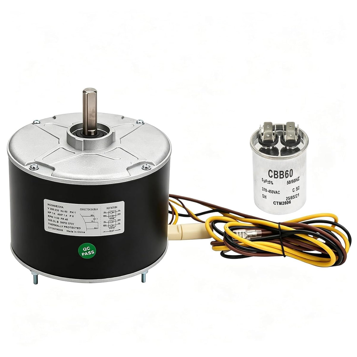 HC39GE226A Condenser Fan Motor Fit for GE Carrier Bryant Payne