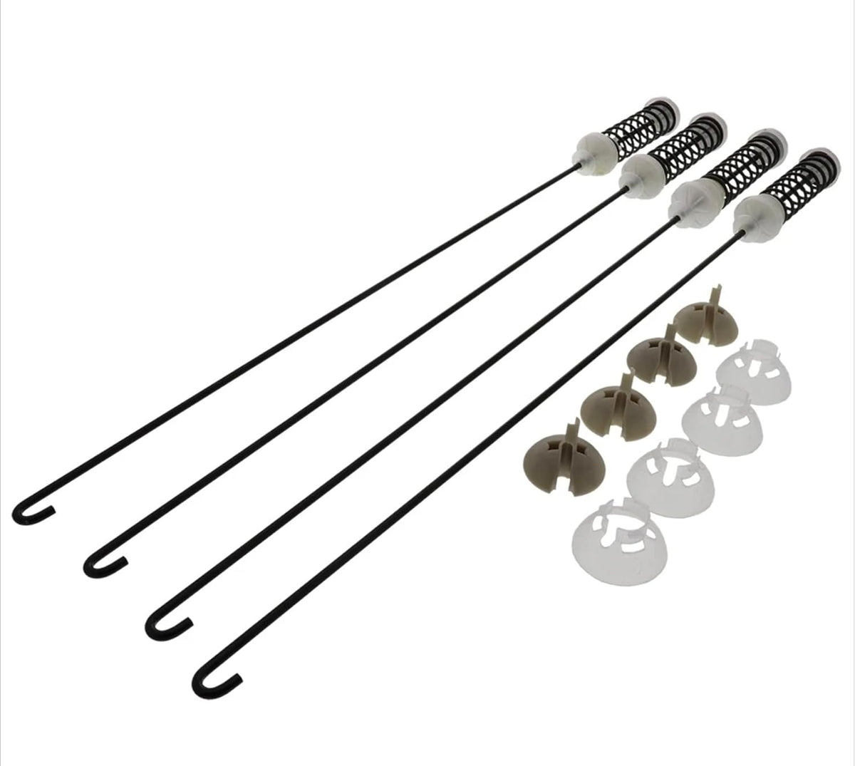Suspension Rod Kit Replacement for Roper NTW4615EW0, NTW4631BQ0, NTW4631BQ1,NTW4635EW0, NTW4651BQ0 Washer