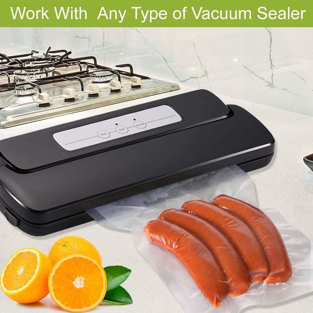 Gallon 11"x16"Vacuum Sealer Bags 200ct for Food Storage