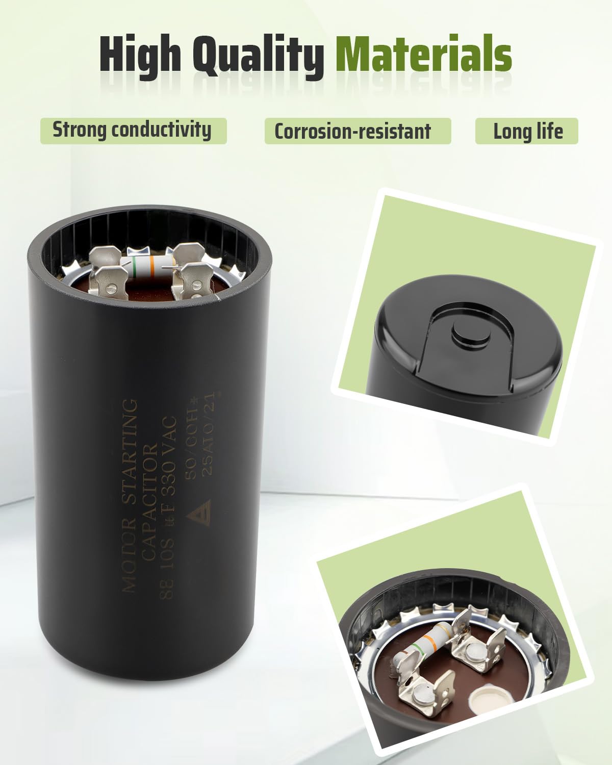 43-17075-04 -Ruud 88-106 MFD uf 330 Replacement Capacitor Start Capacitor