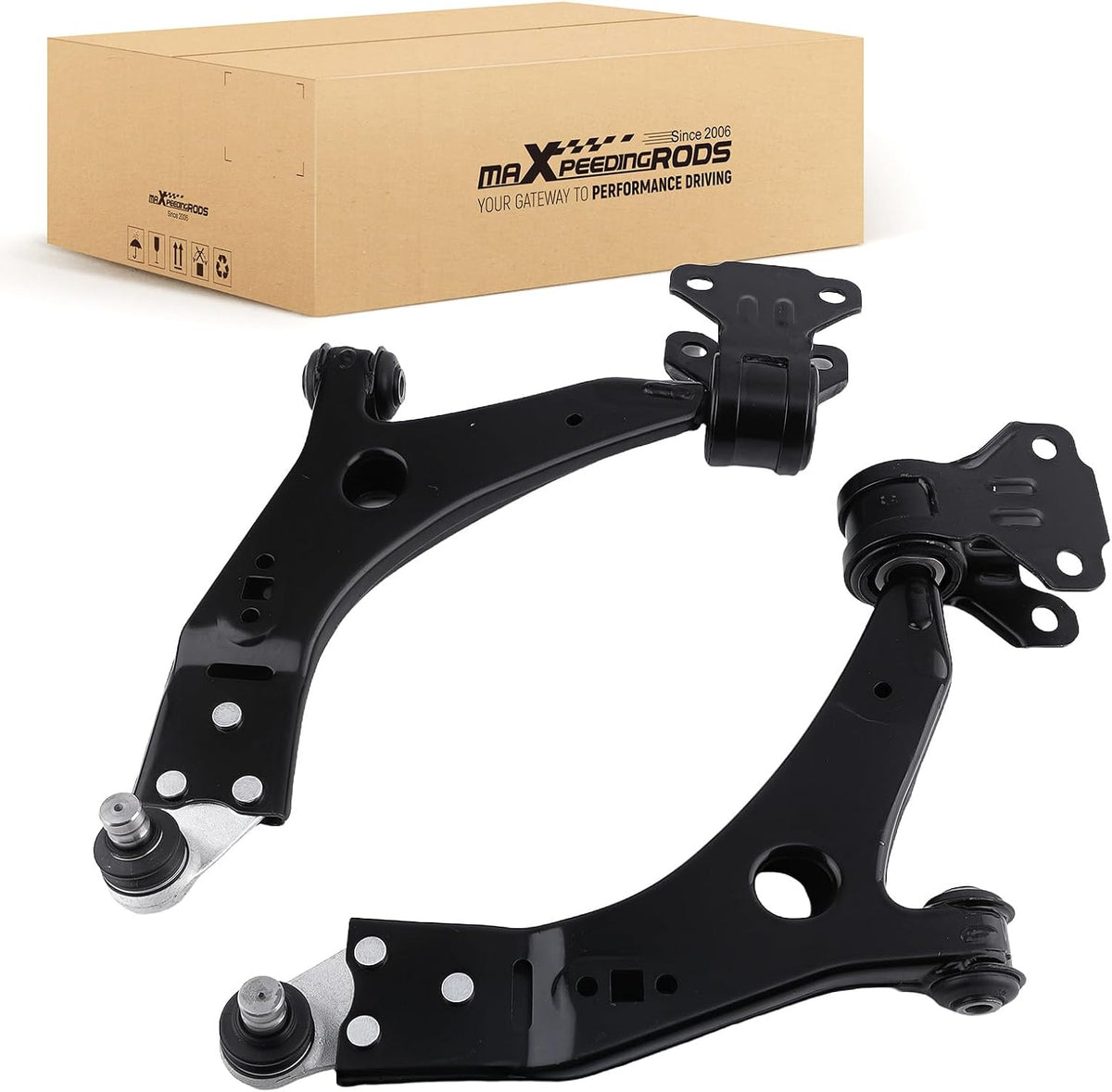 maXpeedingrods 2PC Front Lower Control Arms for Ford Escape 2013-2018