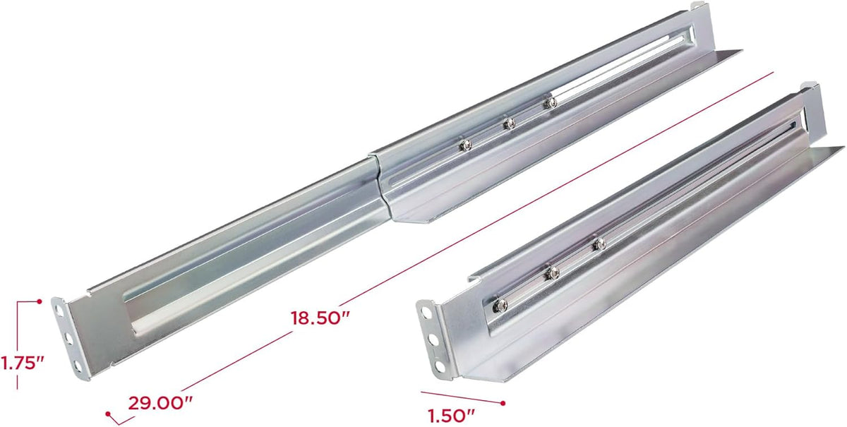 CyberPower 4POSTRAIL 4-Post Universal Rack Mount Rail Kit