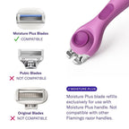 Moisture Plus Razor Blades for Women - 6 Count