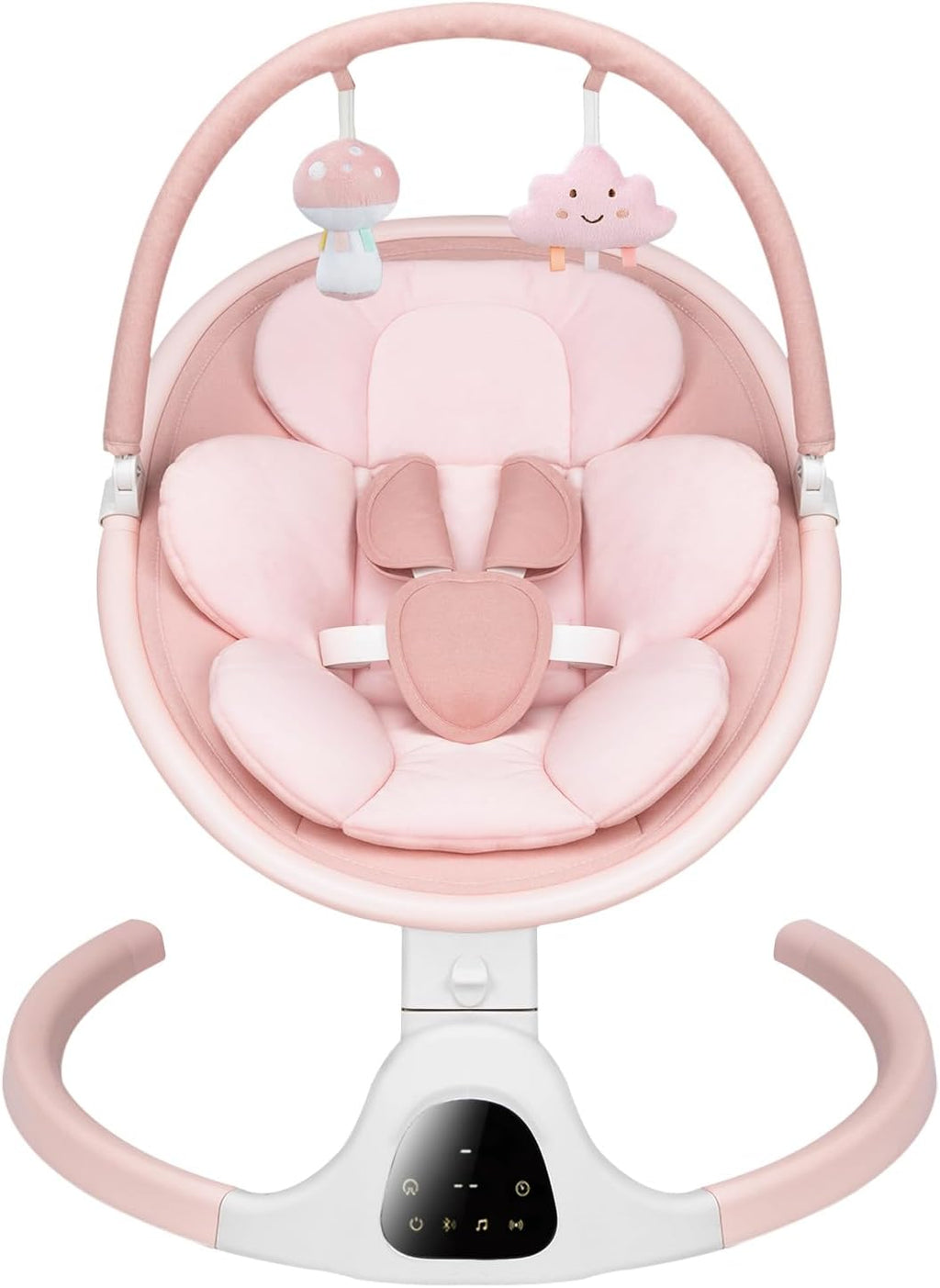 Baby Swing for Infants, Infant Swing with 5 Swing Speed | Built-in Soothe Melodies, 5-Point Harness, Electric Infant