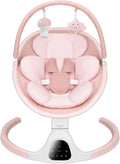 Baby Swing for Infants, Infant Swing with 5 Swing Speed | Built-in Soothe Melodies, 5-Point Harness, Electric Infant