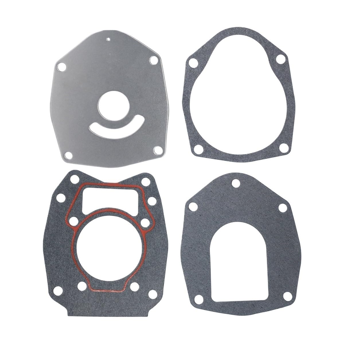 Water Pump Impeller Repair Kit With Housing 47-43026Q06 47-8M0100526 Compatible For Mercury Mariner Outboard 40 50 60 70 80 90 100 115 HP 18-3214
